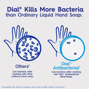 Antibacterial Liquid Hand Soap by Dial – 11 Fl Oz (Pack of 1), White, Model 2499397