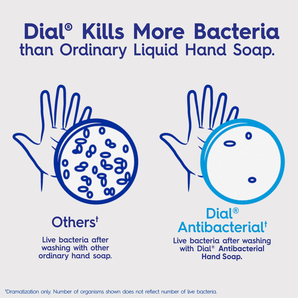 Antibacterial Liquid Hand Soap by Dial – 11 Fl Oz (Pack of 1), White, Model 2499397