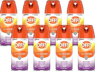 OFF! Family Care Picaridin Aerosol, 5 Ounce (Pack of 8)