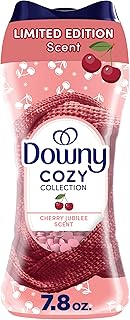 Downy Cozy Collection In-Wash Laundry Scent Booster Beads, Cherry Jubilee Scent, 7.8 oz, Limited Edition Laundry Beads