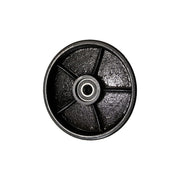 8" Polyurethane Steer Wheel for Pallet Trucks 330438 & by WESCO – 8 inches, Polyurethane, Black, Model 276005
