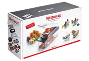Multi-Slicer Dicer Star by Westmark – 11 piece set, Plastic, Red/Black, Pack of 11, Model 97112260