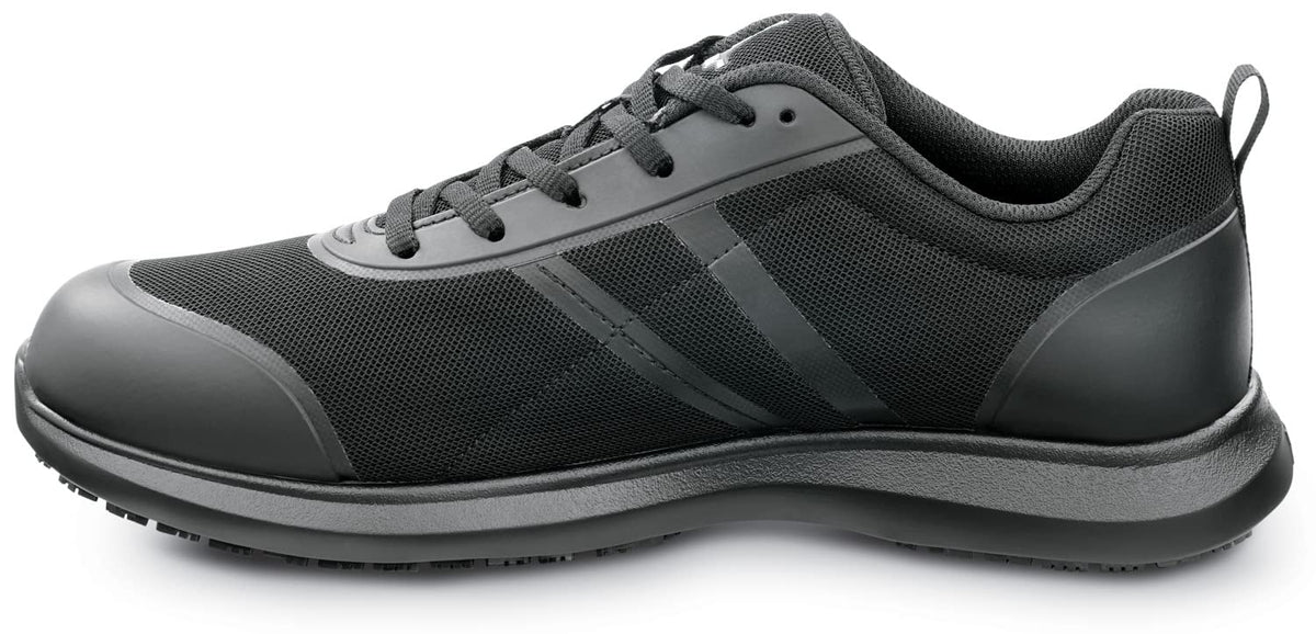 Mens Black Aiken MaxTrax Soft Toe SRO Athletic 14.0 EW by SR Max – 14 X-Wide, Black
