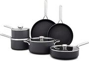 Professional 10 Piece Cookware Pots and Pans Set by OXO – 10-Piece Cookware Pots and Pans Set, 10.0 cups, Ceramic, Black, Model CC004748-001
