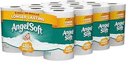 ANGEL SOFT Toilet Paper Bath Tissue, 24 Mega Rolls, 480+ 2-Ply Sheets Per Roll