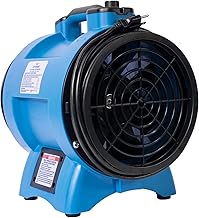 XPOWER X-8 8" Diameter Industrial Confined Space Ventilation Fan – for Man Holes, Valve Volt