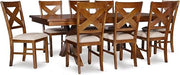 Powell 9 Piece Wooden dining set
