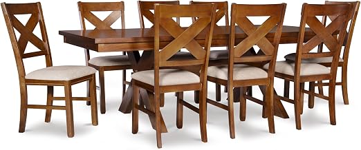 Powell 9 Piece Wooden dining set