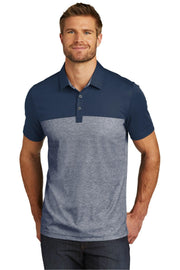 Oceanside Blocked Polo. TM1MU by TravisMathew – Blue Nights/ Blue Nights Heather