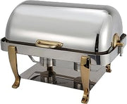 Winco 8 qt Heavy-Duty Stainless Steel Chafer