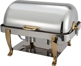 Winco 8 qt Heavy-Duty Stainless Steel Chafer
