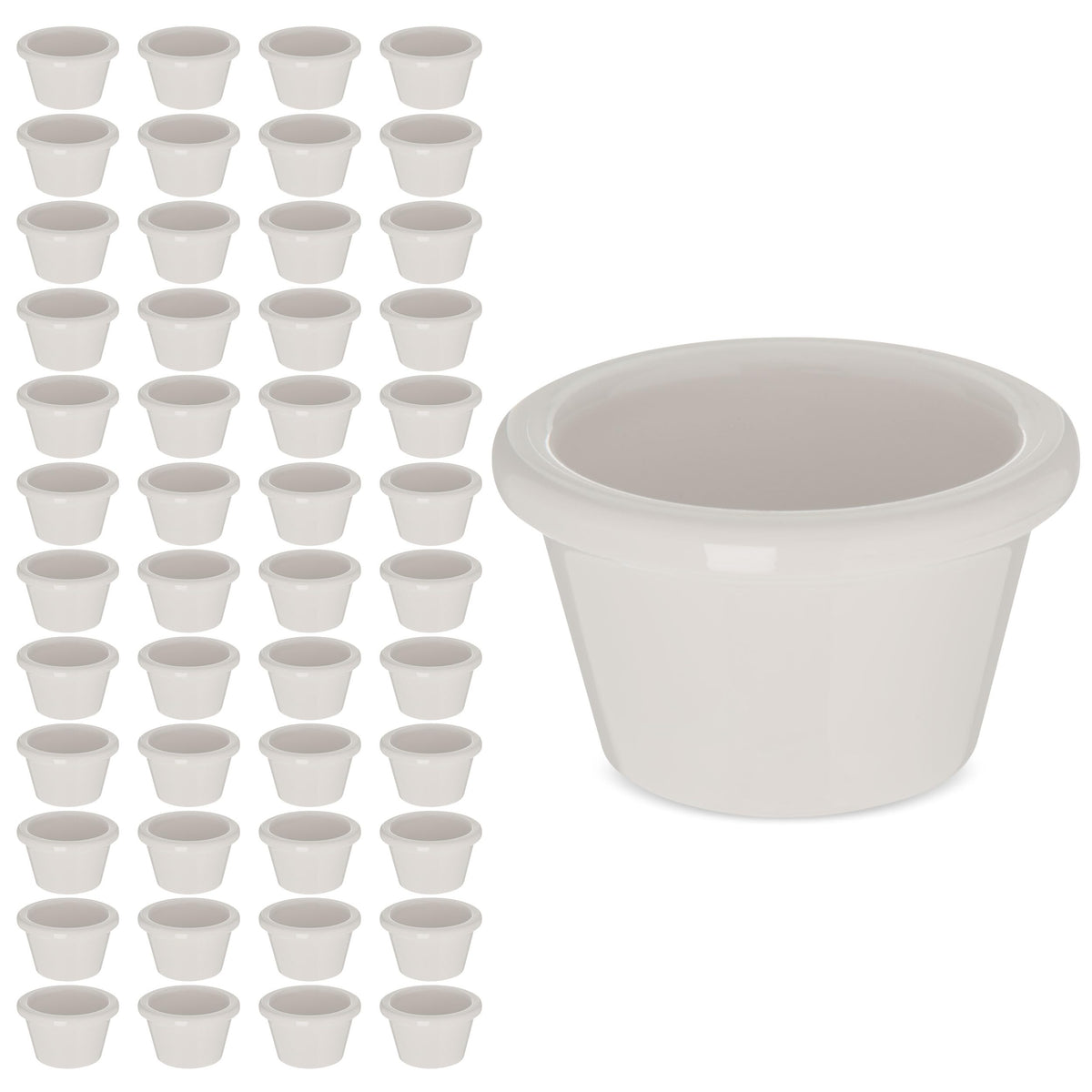 Carlisle FoodService Products Bone / 1.5 oz / 48 Ramekins