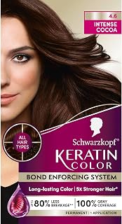 Schwarzkopf Keratin Color® 4.6 Intense Cocoa Permanent Hair Dye