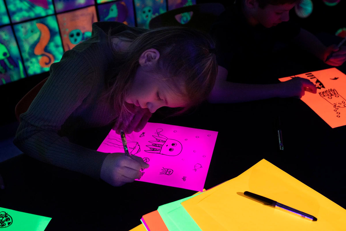 NEON Bond Paper by Pacon – 8-1/2 x 11 Inches, Sulphite, Multicolor, Model P104331