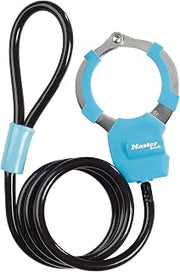 Master Lock Handcuffs Notebook Cable Lock with 4 Keys