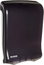 San Jamar T1700TBK Fits 750 Multifold/450 C-Fold Towel Dispenser, Black Pearl
