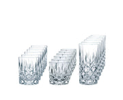 Spiegelau & Noblesse Cup Set 18 Pieces Z106785 Clear by Nachtmann – 375 milliliters, Crystal, Transparent, Pack of 18, Model 101764