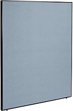 Global Industrial Office Partition Panel, 60-1/4"W x 96"H, Blue