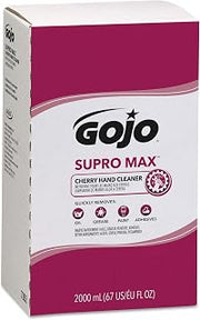 GOJO 2000 mL Refill Beige SUPRO MAX Cherry Scented Heavy Duty Hand Cleaner