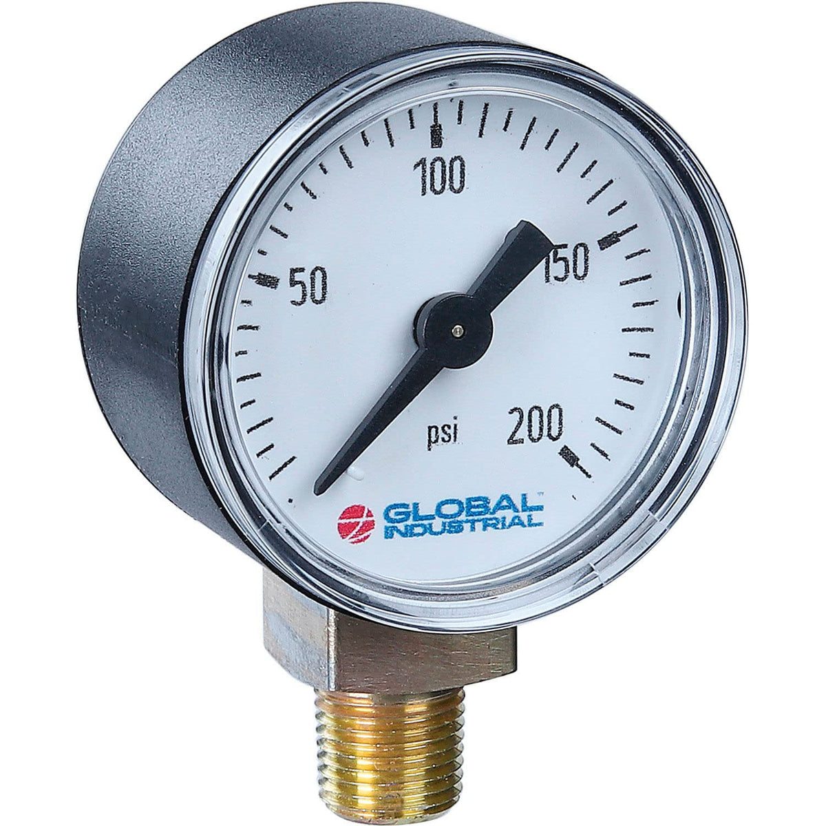 2-1/2" Pressure Gauge by Global Industrial – Plastic, Model 52925748