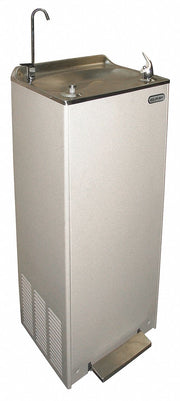 Cooler Floor Mount Non-Filtered 8 GPH Light Gray Granite by Elkay – 8 gallons, Light Gray Granite, Model EFA8L1110P