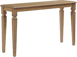 Crosley Furniture Katia Traditional Sofa Console Table for Hall, Entryway, Living Room, Accent Tables, Driftwood