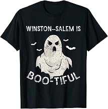 Winston-Salem Is Boo-Tiful Halloween Bootiful Scary Ghost T-Shirt