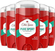 Old Spice Pure Sport Deodorant, 2.4 Ounce (Pack of 5)