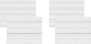 Pacon 2622 Alternate Dotted 3/4-Inch Ruled Newsprint Paper, 11 x 8-1/2, White, 500 Sheets/Pack (Pack of 4)