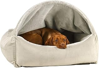 Bowsers Cloud Dream Fur, Medium Dog Bed, Canopy Dog Bed, Cloud Fabric