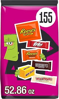 HERSHEY'S Assorted Flavored, Candy Bulk Bag, 52.86 oz (155 Pieces)