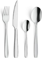 Amefa 245000AF01C40 Hôtel Tableware/Box 6 People Stainless Steel/Cutlery Monobloc Gloss Finish 26.5 x 14 x 7 cm