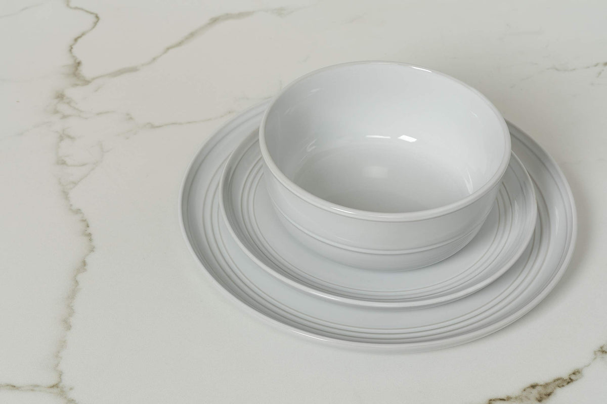 10 Strawberry Street 16 Piece / White / 1 Dinnerware Sets