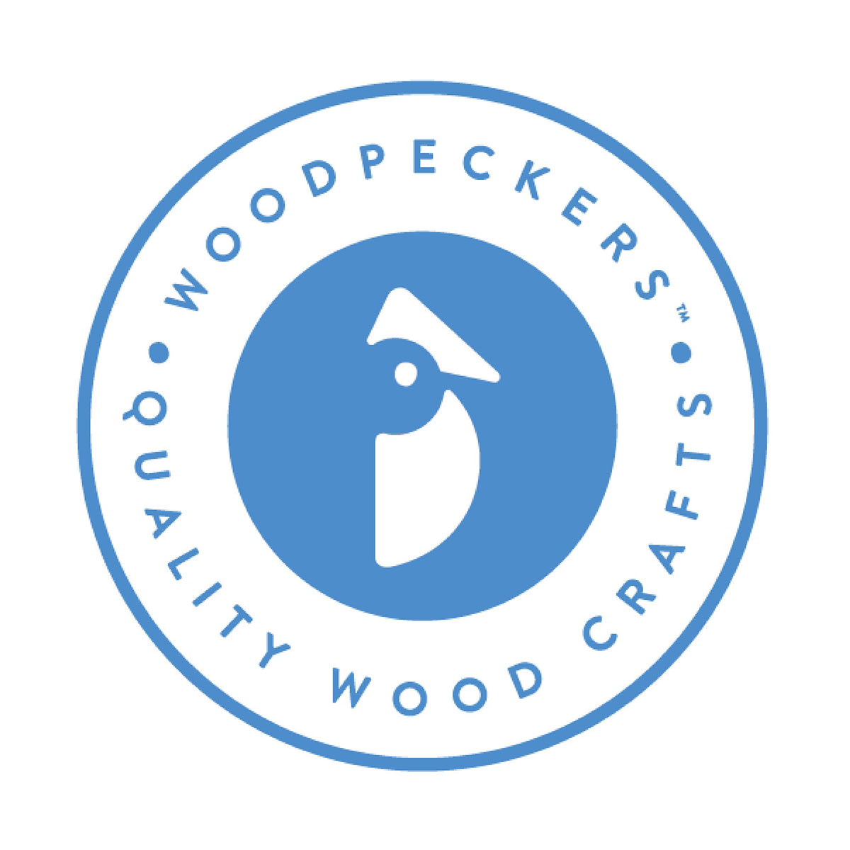 Woodpeckers Wooden Advent Calendar, 13.5 x 14.9 Inch House with 24 Drawers, Unfinished