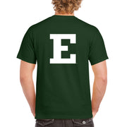 EMU Front and Back Print Tee - LG - Forest by Underground Printing – Cotton, Eastern Michigan Eagles Forest, Model 20001066515