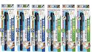 3Pacs X Tombow Fudenosuke Brush Pen/Soft Type & Hard Type (Each 3 Pens) / Total 6 Pens Set (Original Version)