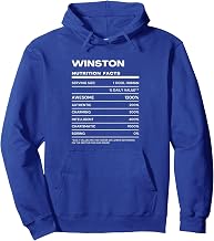 Winston Nutrition Facts Name Pullover Hoodie