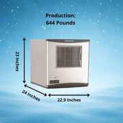 Scotsman 644 lb / Day - No Storage / 0.0 pounds / 1 Ice Machines