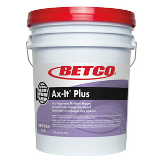 Ax-It Plus No-Rinse Stripper () by Betco – 1 Count (Pack of 1), Clear, Model 1540500