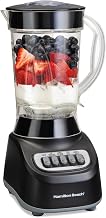 Hamilton Beach Smoothie Blender, 48 oz. Jar, 12 Blending Functions, Black, R50180 (Renewed)