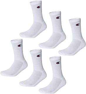 Champion Legacy Crew Socks X6, Sports Socks Unisex Adult