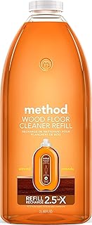 Method Squirt + Mop Hardwood Floor Cleaner Refill, Almond, 68 Ounce