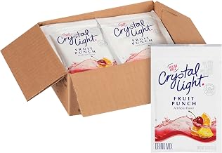 Crystal Light Fruit Punch 12 Envelopes Per Case - Each Makes 2 Gallons