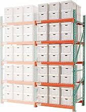 Global Industrial Record Storage Rack Add-On Letter Legal 48"W x 42"D x 120"H