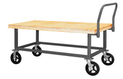 Platform Truck by Durham – One Size, Alloy Steel, Gray, Model WHPTA-WD-3060-8MR-95