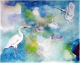 PM1047 Three Egrets Place Mat - Set of 4