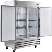Reach-in Freezer by Nexel – 32.2"L x 54"W x 82.5"H, 47.0 cubic_feet, Stainless Steel, Model CFD-2FF-HC