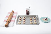 Bakeware Nonstick Cookie Sheet Pan by USA Pan – 12.5 x 7.75 x 1 - inch, 14 inches, Alloy Steel, Aluminized Steel, Model 10105SC-6