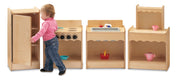 Toddler Contempo Stove by Jonti-Craft – Toddler Size, Wood, White, Model 2079JC