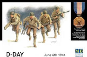 Masterbox 1:35 Scale U.S. Rangers Normandy 1944" Construction Kit (Grey)